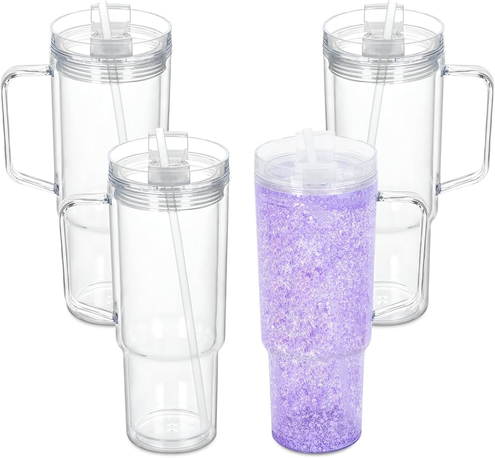 40 oz Acrylic Snowglobe